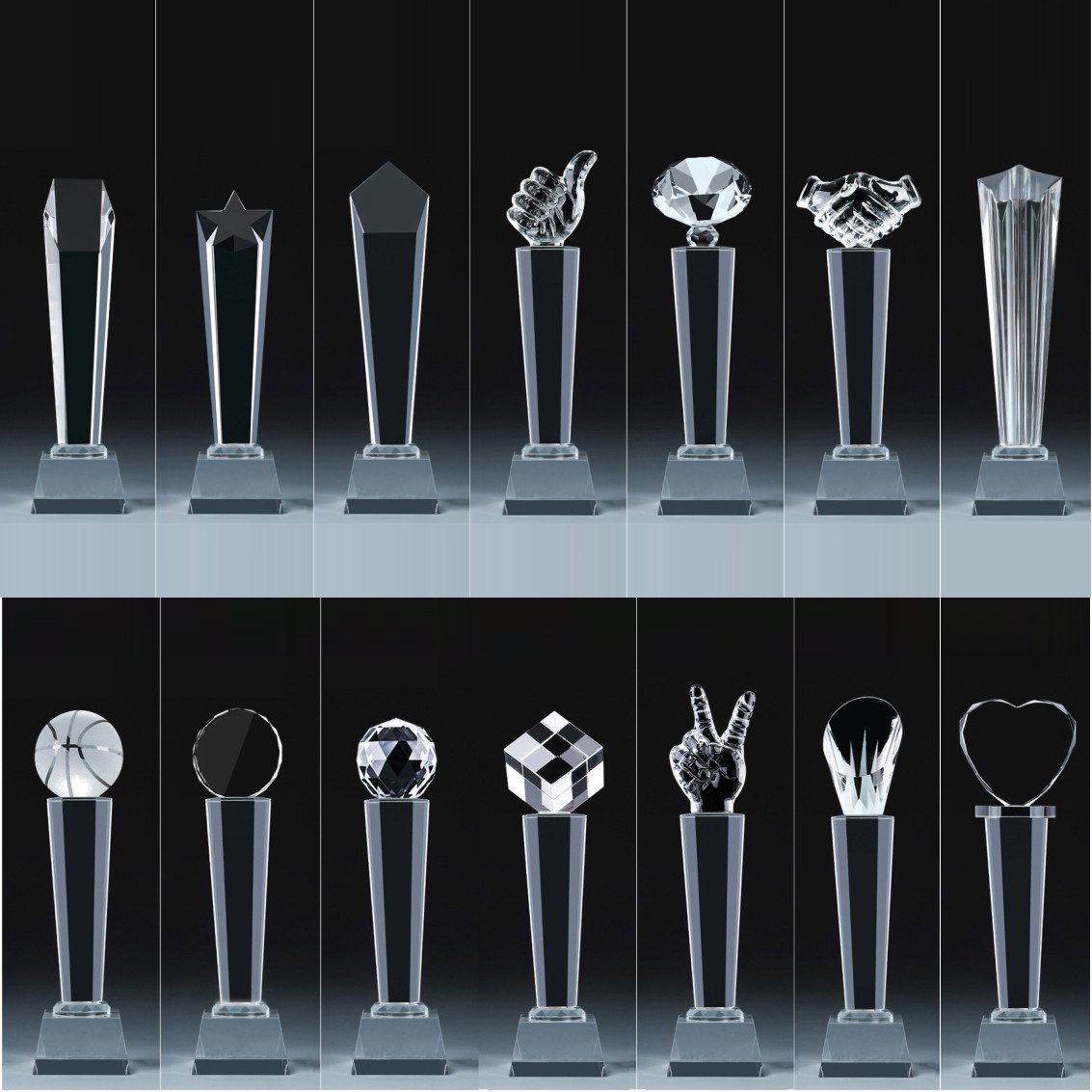 Crystal Reward Examples Custom Crystal Awards - My WordPress